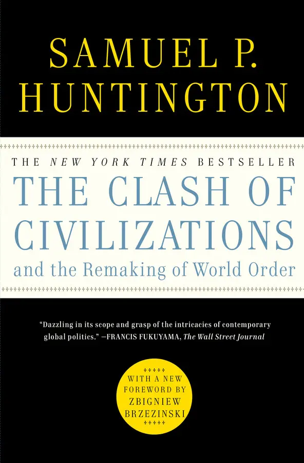 Book name: The Clash of Civilizations by Samuel P. Huntington